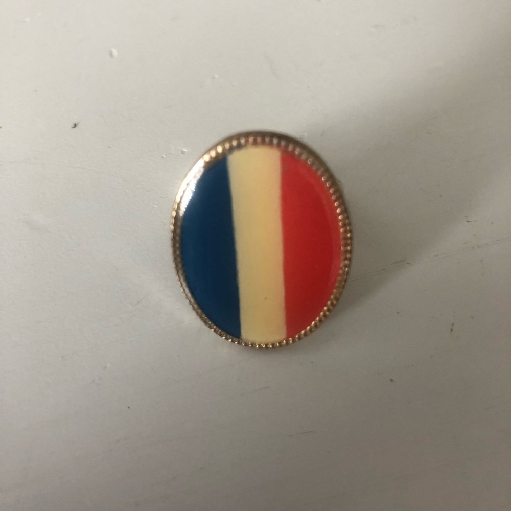 French flag ring - Picture 4 of 4